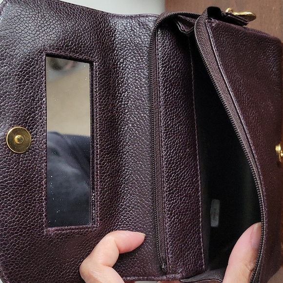 Very Rare! Authentic Chanel Makeup Bag - Picture 9 of 12